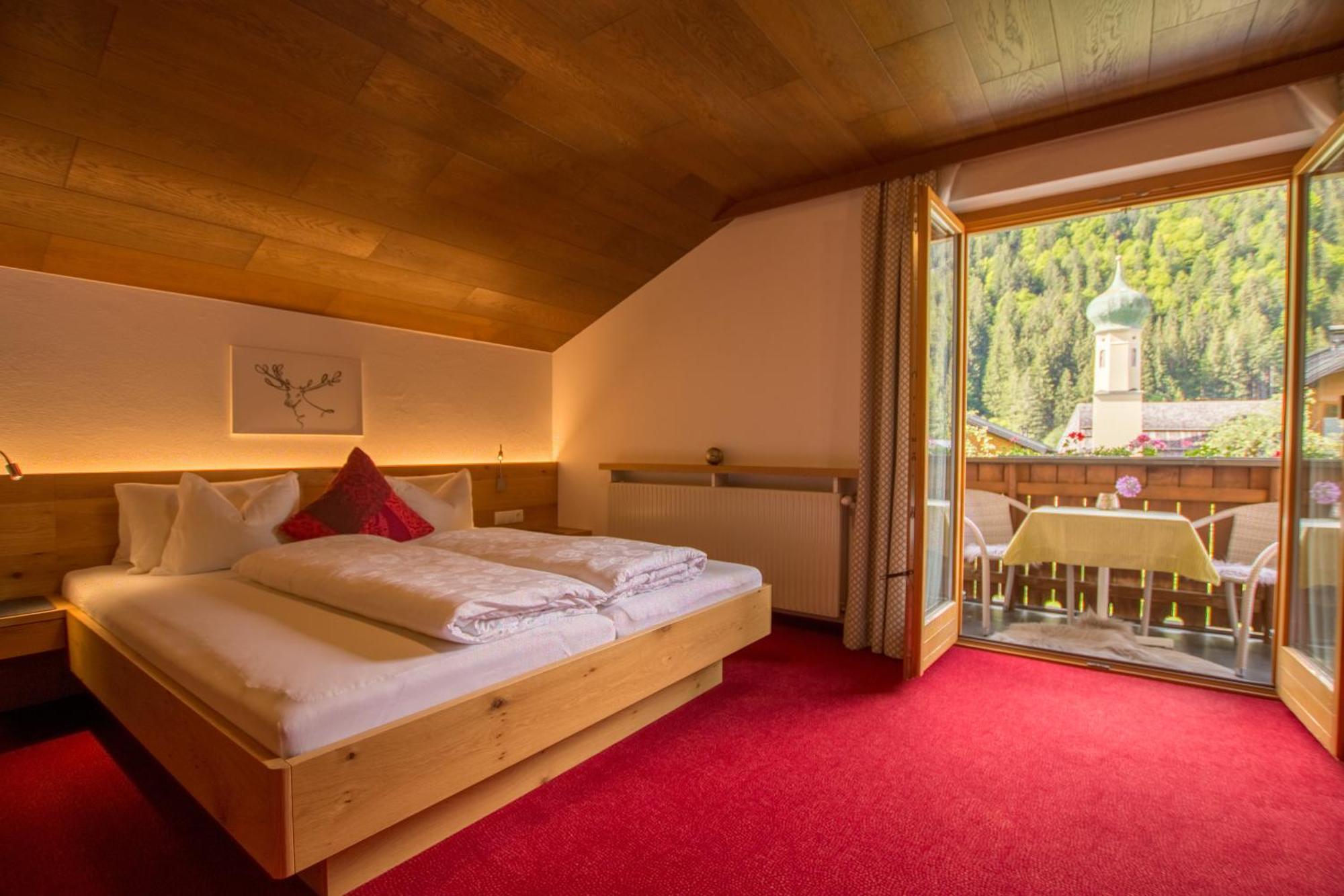 Pension Christophorus Hotel Garni Partenen Buitenkant foto